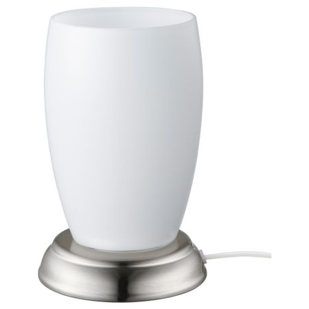 Лампа настольная КВЭВЕ, стекло, белый (13x19 см)