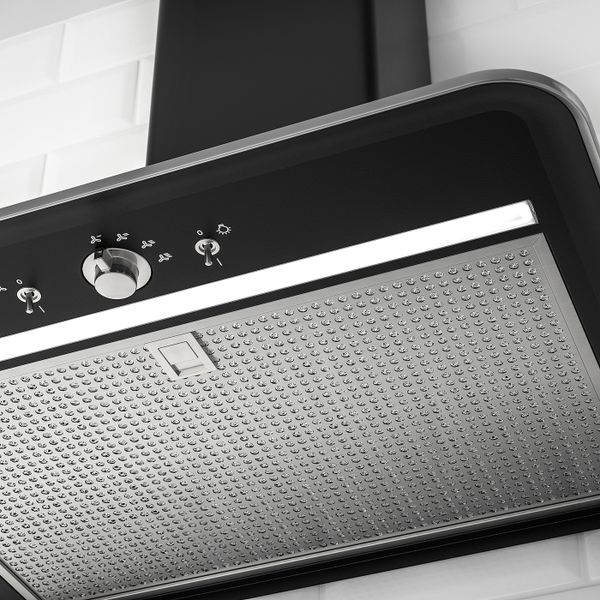 Колпак вытяжного шкафа стенного крепл, черный 60 см IKEA MATTRADITION МАТТРАДИТИОН 303.939.68 - фото 9