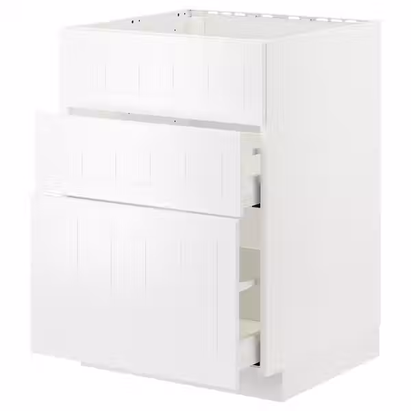 METOD / MAXIMERA Шкаф д/варочн панели/вытяжка/ящик - фото 1