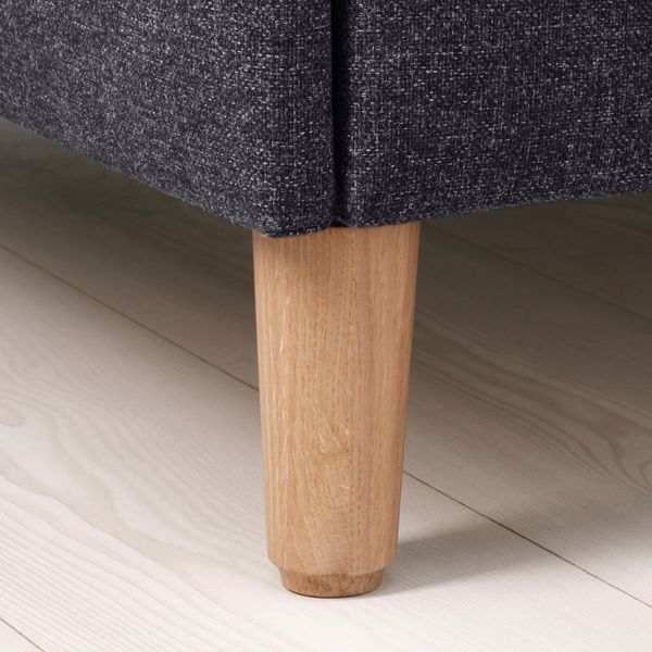 Кровать с отделением для хранения, Gunnared темно-серый, 90x200 см IKEA IDANÄS ИДАНЭС 104.596.20 - фото 9