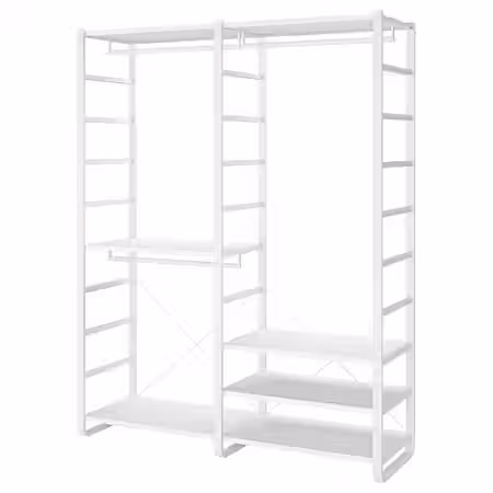 ELVARLI Гардероб, комбинация - белый 165x55x216 см