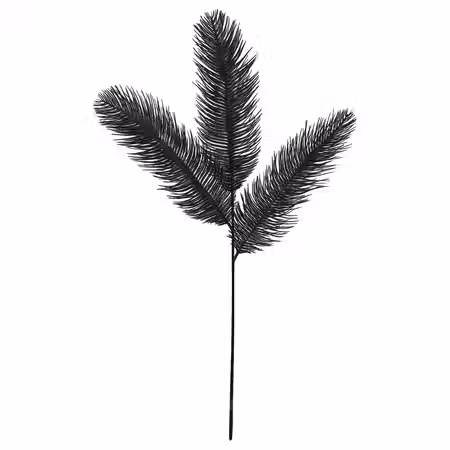 SMYCKA Искусственная ветка - д/дома/улицы/чёрный 65 см