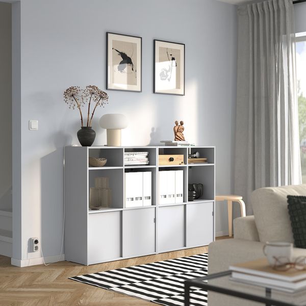 SPIKSMED Комбинация д/хранения - светло-серый 155x32x96 см - фото 2