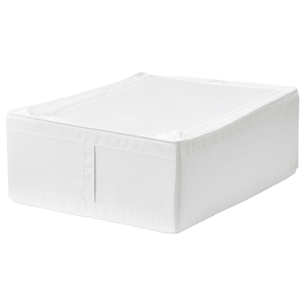 Сумка для хранения, белый 44x55x19 см IKEA SKUBB СКУББ 403.750.92 - фото 1