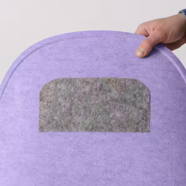 PYNTEN Подушка на сиденье - сиреневый 41x43 см - фото 5