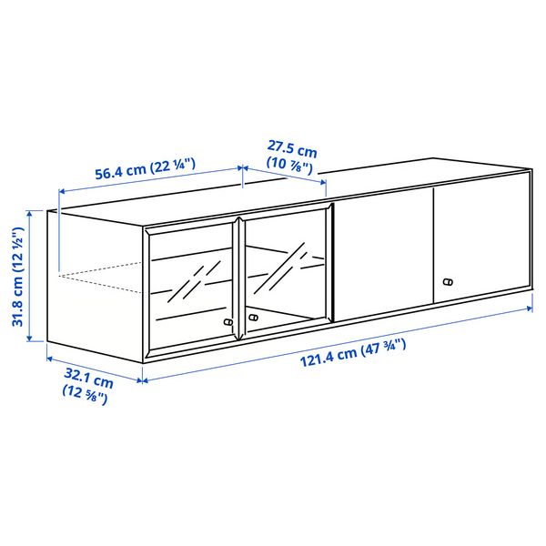 IKEA, дополнительный ракурс - схема-чертеж с размерами