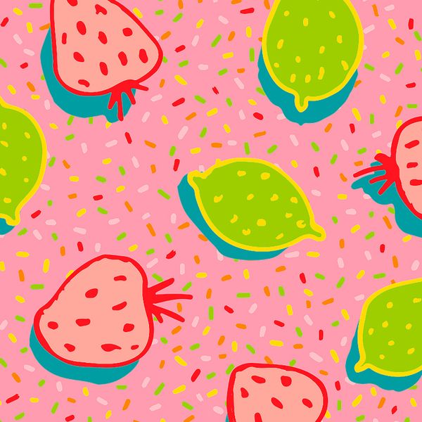 Ароматическая свеча в стакане, Свежая клубника/красно-розовый 9 см IKEA FORTGÅ ФОРТГО 504.825.72 - схема-чертеж с размерами