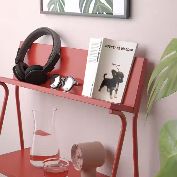 KRÖNIKÖR Модуль для хранения - красный 60x35x91 см - фото 5