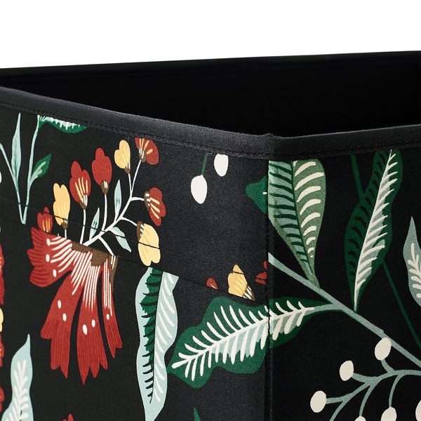 Коробка, 33x38x33 см, черный, разноцветный IKEA DRÖNA ДРЁНА 705.272.49 - фото 3