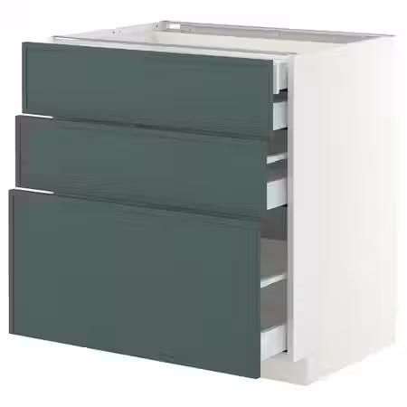 METOD / MAXIMERA Нплн шк 3 фасада/2низ/1срд/1выс ящ