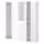 LASTARE ЛАСТАРЕ Гардероб, комбинация - белый 180x42x200 см