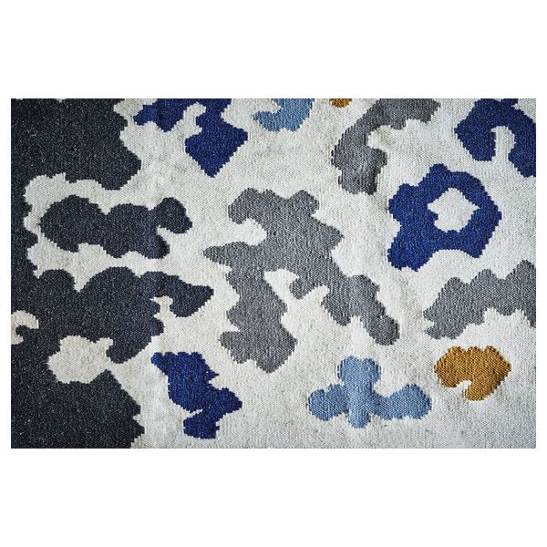 Ковер безворсовый, ручная работа/разноцветный 133x195 см IKEA VIDEBÄK ВИДЕБЭК 903.908.63 - фото 6