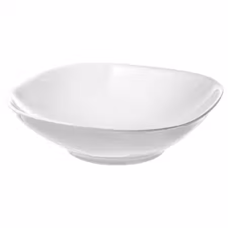 VÄRDERA Тарелка глубокая - белый 20x20 см