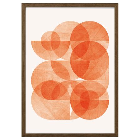 Рама с постером, Абстракция XII, 50x70 см IKEA RÖDALM 305.907.56