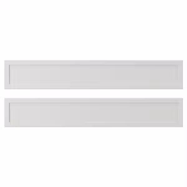 ASPUDDEN Фронтальная панель ящика - светло-серый 60x10 см - фото 1