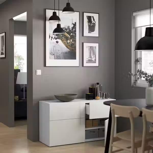 SELSVIKEN Дверь/фронтальная панель ящика - глянцевый белый 60x38 см - фото 3