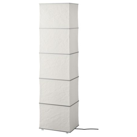 Светильник напольный РУТБУ, прямоугольн формы, белый (114 см)