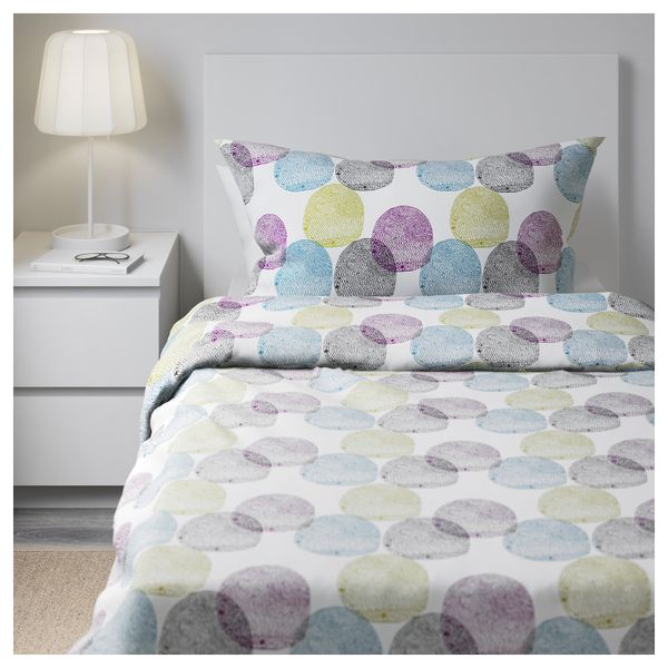 Пододеяльник и 1 наволочка МАЛИН РАНД, разноцветный (150x200/50x70 см) - фото 4