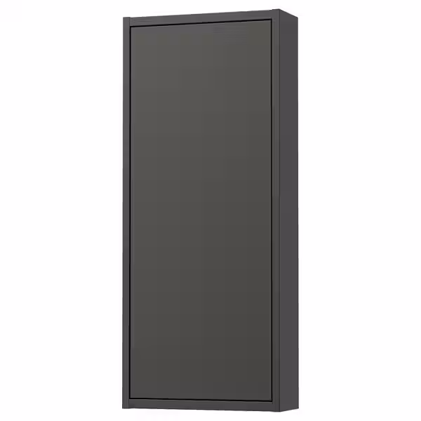 HAVBÄCK Навесной шкаф с дверцей - темно-серый 40x15x95 см - фото 1