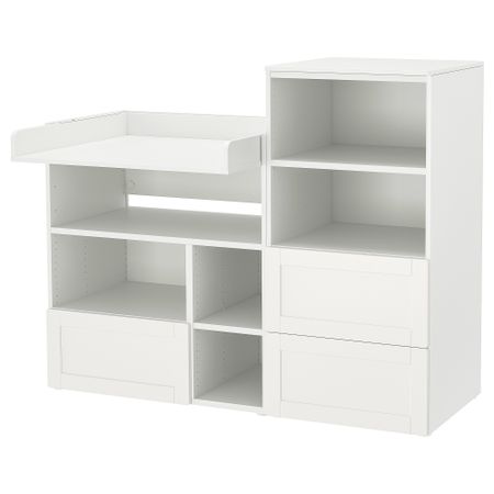 Пеленальный стол, 150x79x123 cm IKEA PLATSA ПЛАТСАA ПЛАТСА, SMÅSTAD СМОСТАД 494.839.78