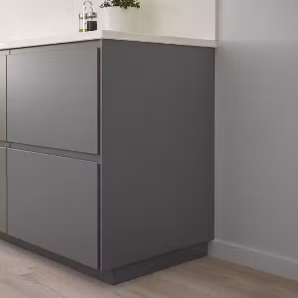 FÖRBÄTTRA Накладная панель - темно-серый 62x80 см - фото 3