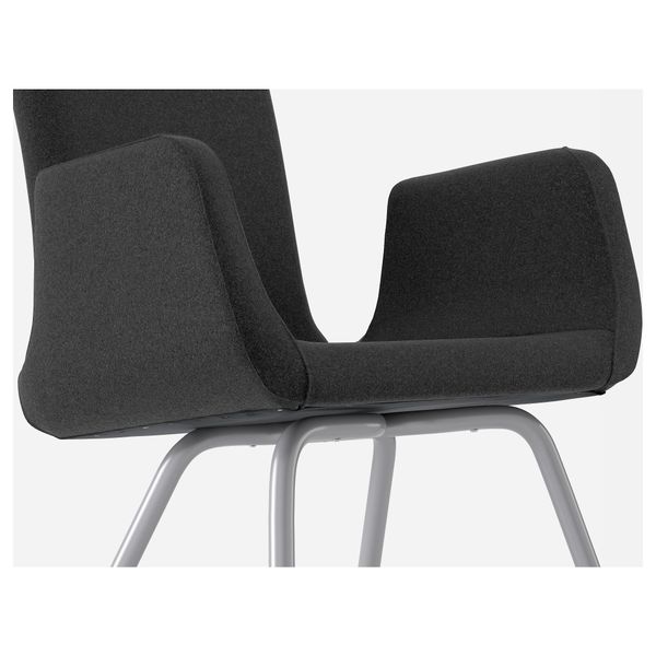 Конференц-стул ПАТРИК, Ультуна темно-серый Уллеви темно-серый - фото 4