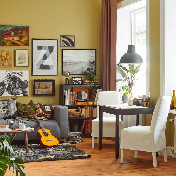 Стул с чехлом средней длины, белый/Инсерос белый IKEA BERGMUND БЕРГМУНД 293.847.38 - фото 2