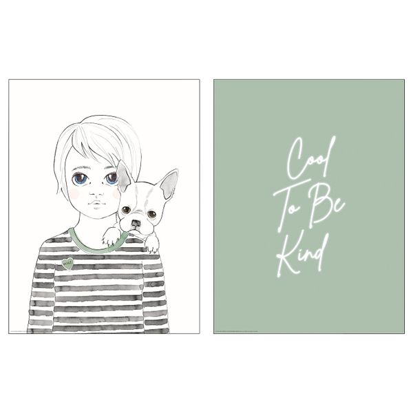 Постер, Классно быть хорошим 30x40 см IKEA BILD БИЛЬД 405.127.44 - фото 1