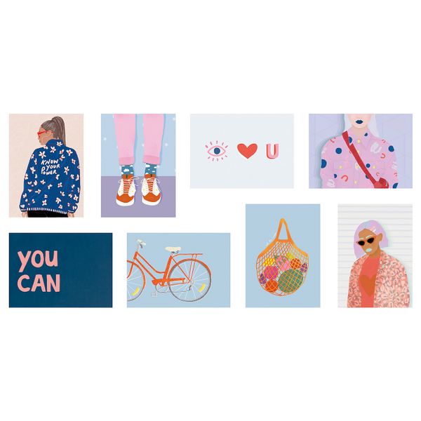 Открытка, Осознай свой силу 13x18 см IKEA VÄXBO ВЭКСБУ 604.954.80 - фото 1