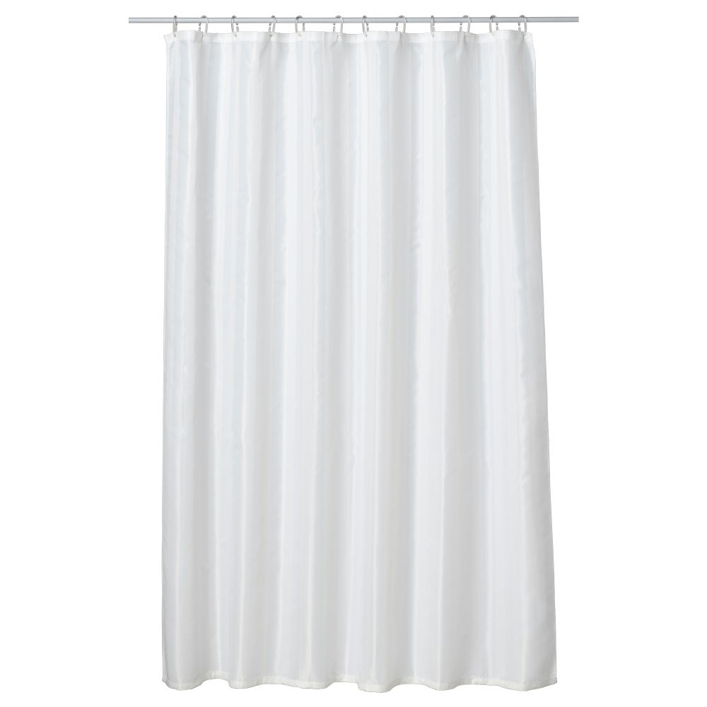 Штора для ванной САЛЬТГРУНД, белый (180x200 см) - фото 1