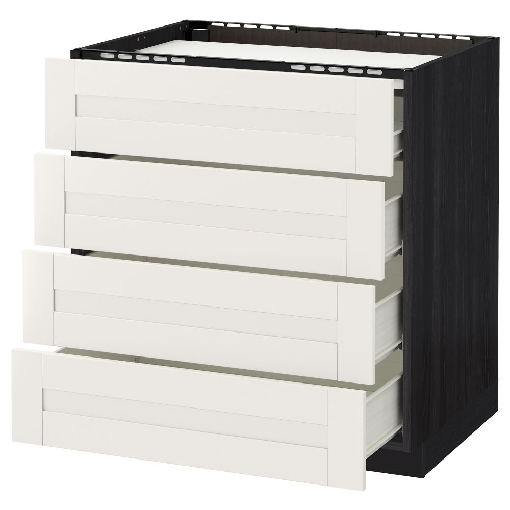 IKEA, вид спереди - схема-чертеж с размерами