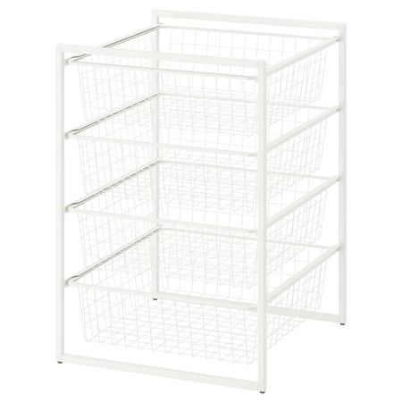 JONAXEL Комбинация д/хранения - белый 50x51x70 см