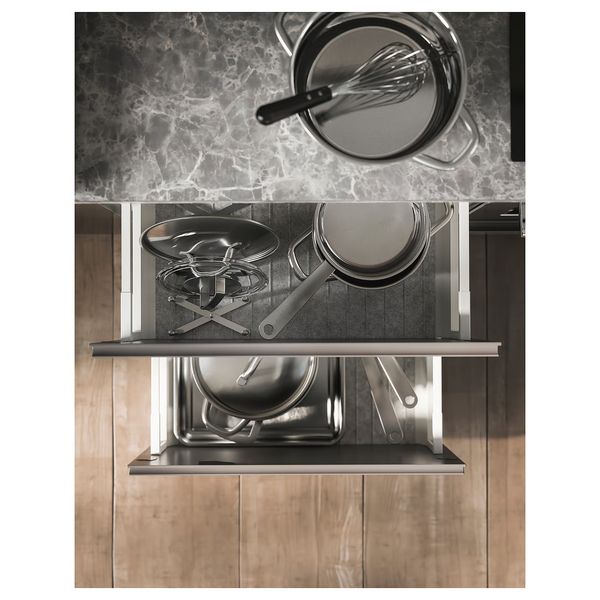 UPPDATERA Коврик в ящик - серый 50x48 см - фото 3