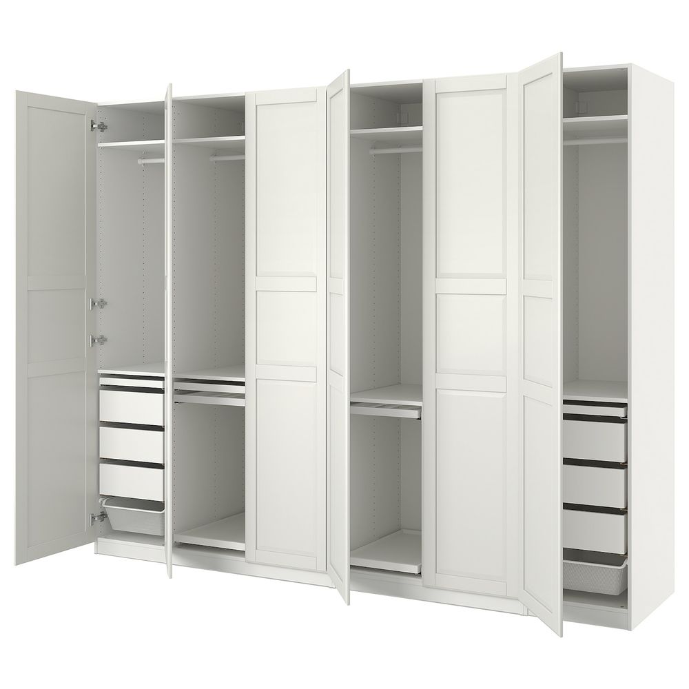IKEA, вид спереди - схема-чертеж с размерами