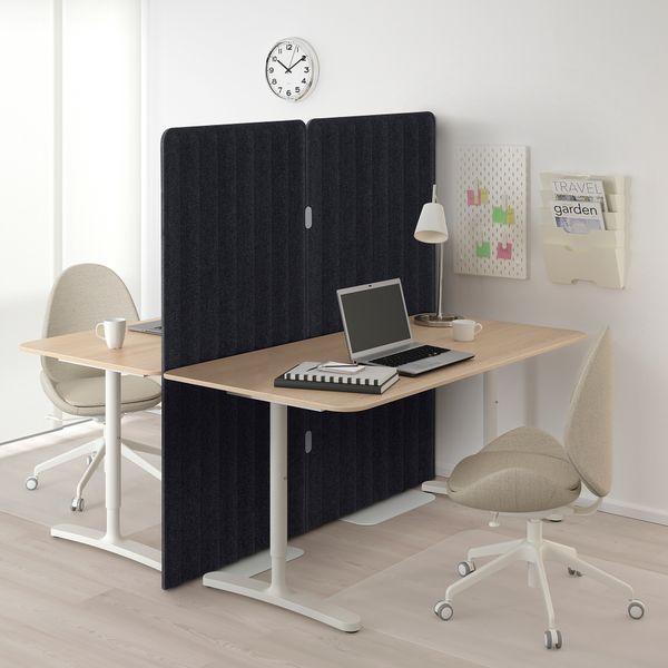 Экран передвижной, темно-серый, 80x150 см IKEA EILIF ЭЙЛИФ 604.669.39 - фото 3