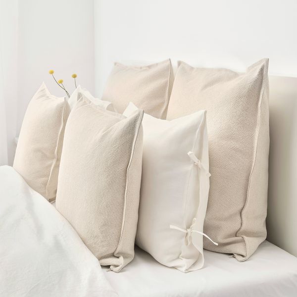 Чехол на подушку, неокрашенный 50x50 см IKEA JOFRID ЙОФРИД 304.438.07 - схема-чертеж с размерами