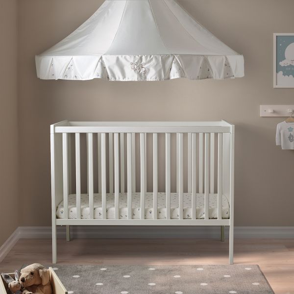 Кроватка детская, белый 60x120 см IKEA SUNDVIK СУНДВИК 804.212.14 - фото 2