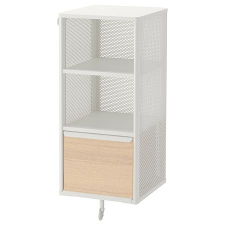 Модуль для хранения, сетка/белый 41x101 см IKEA BEKANT БЕКАНТ 803.629.93