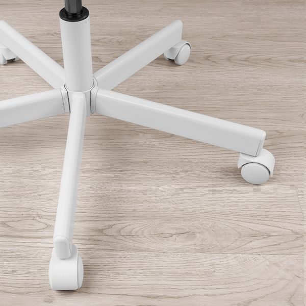 Геймерский стол и стул, серый, светло-серый IKEA UTESPELARE УТЕСПЕЛАРЕ 194.407.11 - схема-чертеж с размерами