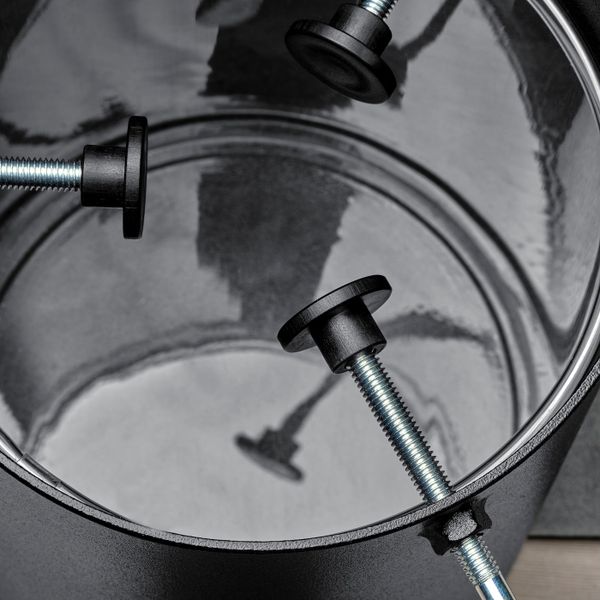 Основание рождественской елки, металлический, черный IKEA ВИНТЕРФЕСТ 304.346.38 - схема-чертеж с размерами