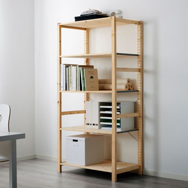 Стеллаж, сосна 89x50x179 см IKEA IVAR ИВАР 292.513.47 - фото 3