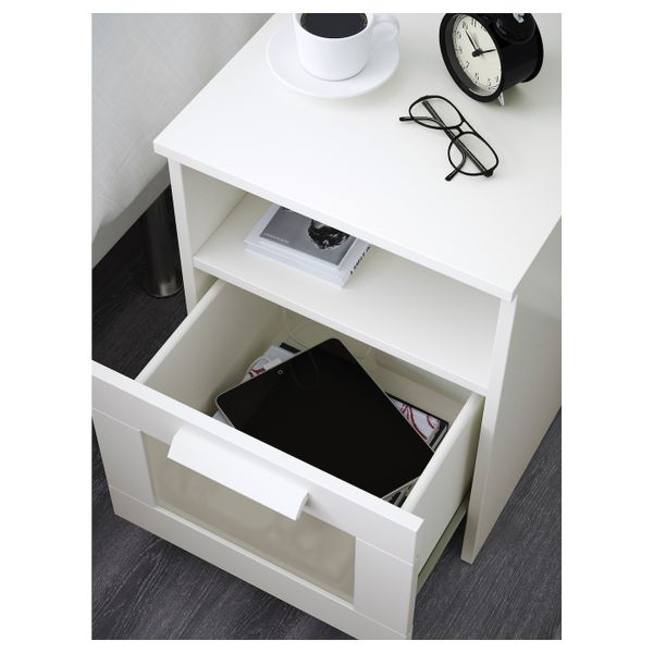 Комплект мебели для/спальни, 3 предм., белый 80x200 см IKEA BRIMNES БРИМНЭС 294.879.15 - фото 6
