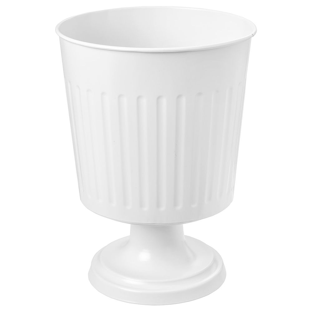 Вазон, для дома, улицы белый 19 см IKEA ЦИТРОНМЕЛИСС 104.645.08 - фото 1