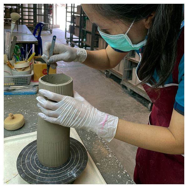 Ваза, темно-зеленый, 21 см IKEA FRÖDD 605.818.21 - фото 7