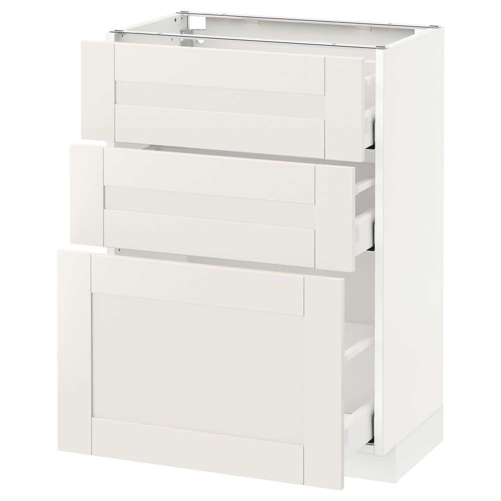 IKEA, вид спереди - схема-чертеж с размерами