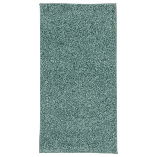 Ковер, короткий ворс, серо-бирюзовый 80x150 см IKEA SPORUP СПОРУП 804.876.67 - фото 1