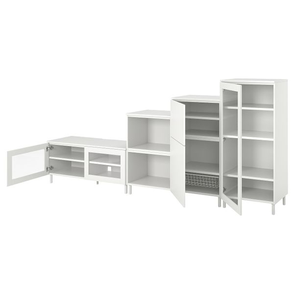 Комбинация для хранения 300x42x131 см IKEA OPPHUS ОПХУС 892.913.93 - фото 1