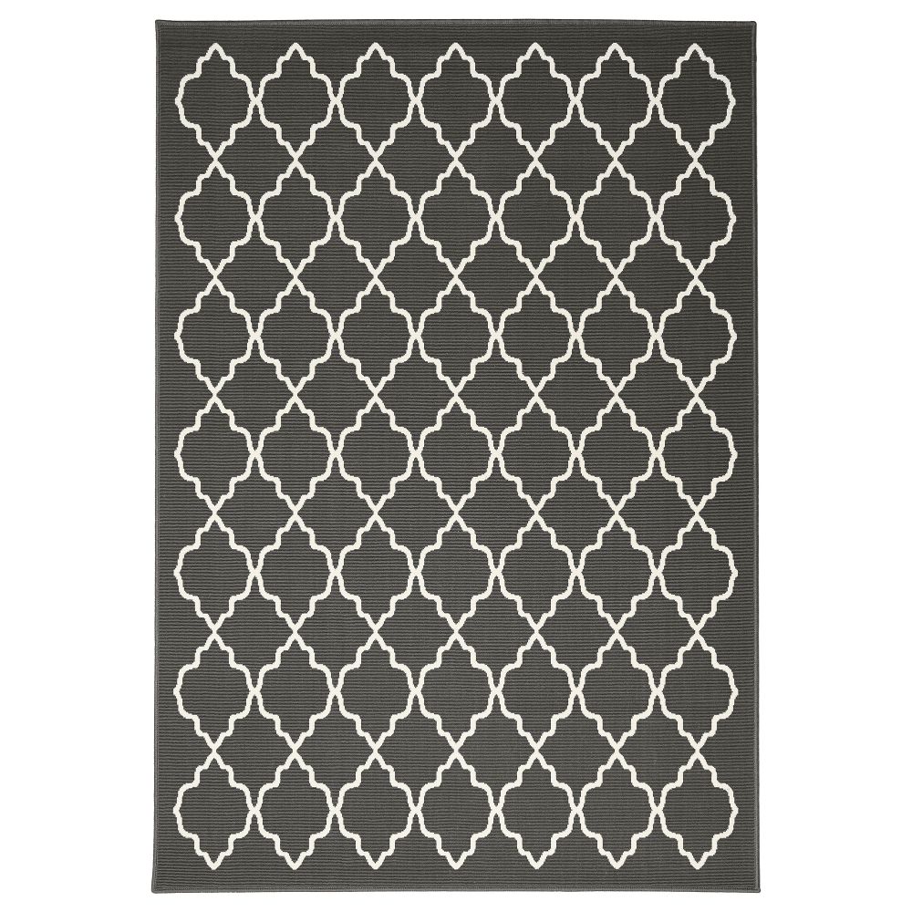 Ковер, короткий ворс ХОВСЛУНД, темно-серый (160x230 см) - фото 1