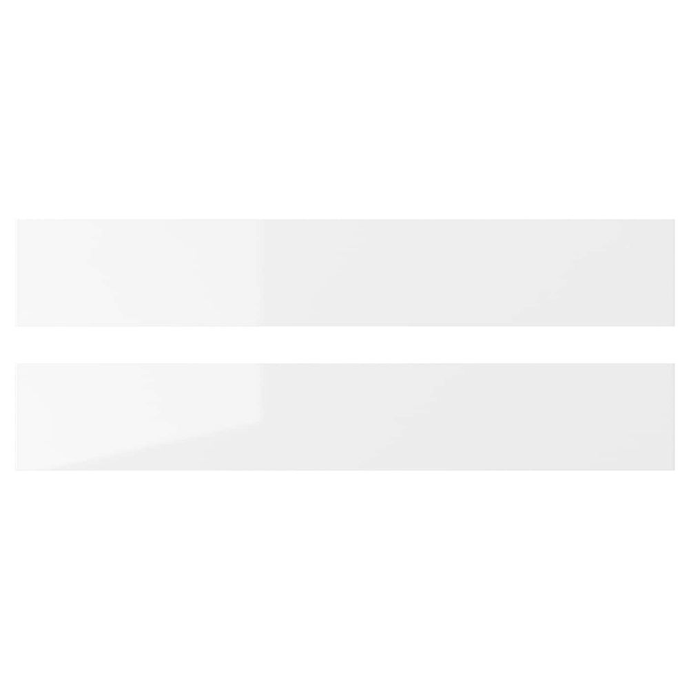 Фронтальная панель ящика, глянцевый белый 60x10 см IKEA RINGHULT РИНГУЛЬТ 403.672.33 - фото 1