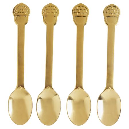 Ложка чайная ВИНТЕР 2018, золотой